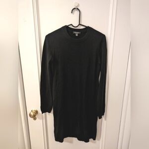 NWOT Saks Fifth Avenue 100% Cashmere Black Dress S